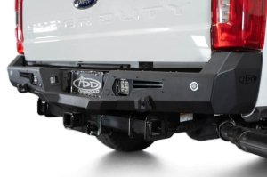 Ford Super Duty F250 Rear Bumper - Addictive Desert Designs - Bomber - Hammer Black - `23-`27 Ford Super Duty F250 Rear Bumper - Addictive Desert Designs - Bomber - Hammer Black - `23-`27